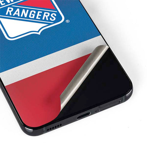 NHL New York Rangers Jersey Galaxy S22 Skin