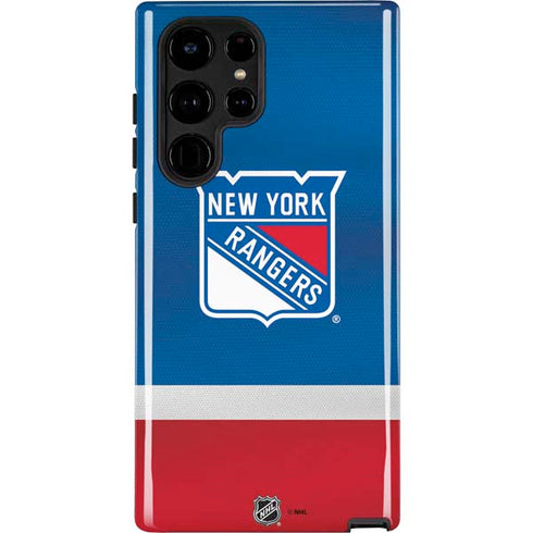NHL New York Rangers Jersey Galaxy S22 Ultra Pro Case