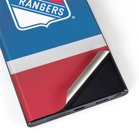 NHL New York Rangers Jersey Galaxy S22 Ultra Skin