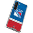 NHL New York Rangers Jersey Galaxy S23 Clear Case