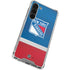 NHL New York Rangers Jersey Galaxy S23 Plus Clear Case