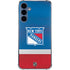 NHL New York Rangers Jersey Galaxy S24 Clear Case