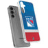 NHL New York Rangers Jersey Galaxy S24 Plus Clear Case