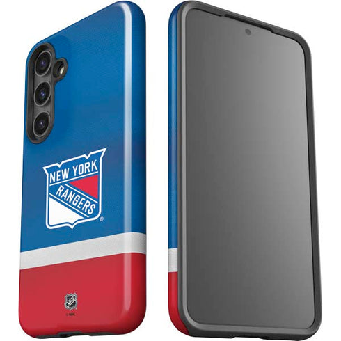 NHL New York Rangers Jersey Galaxy S24 Plus Impact Case