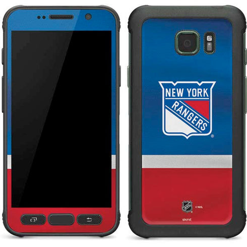NHL New York Rangers Jersey Galaxy S7 Active Skin