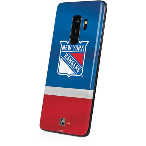 NHL New York Rangers Jersey Galaxy S9 Plus Skin