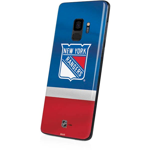 NHL New York Rangers Jersey Galaxy S9 Skin
