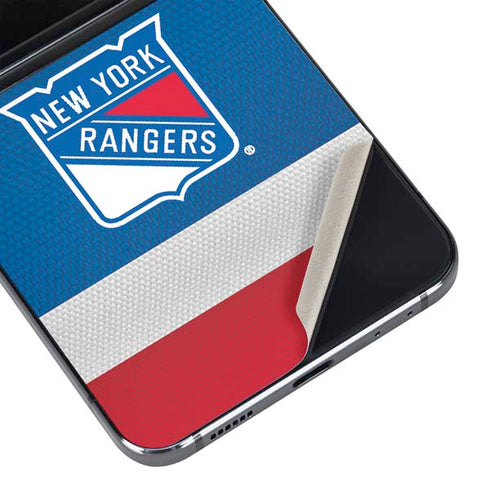 NHL New York Rangers Jersey Galaxy Z Flip5 5G Skin