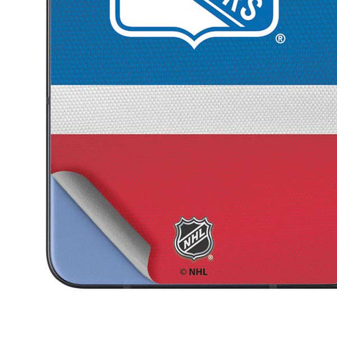 NHL New York Rangers Jersey Galaxy Z Fold5 5G Skin