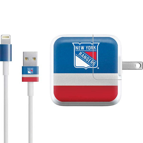 NHL New York Rangers Jersey iPad Charger (10W USB) Skin