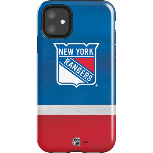 NHL New York Rangers Jersey iPhone 11 Impact Case