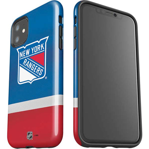 NHL New York Rangers Jersey iPhone 11 Impact Case