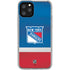NHL New York Rangers Jersey iPhone 11 Pro Clear Case