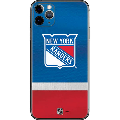 NHL New York Rangers Jersey iPhone 11 Pro Max Skin