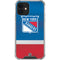 NHL New York Rangers Jersey iPhone 12 Clear Case