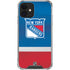 NHL New York Rangers Jersey iPhone 12 Clear Case