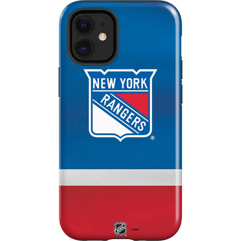NHL New York Rangers Jersey iPhone 12 Mini Impact Case
