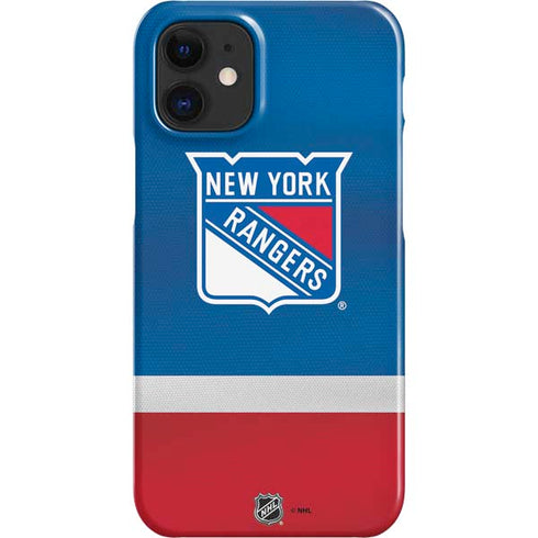 NHL New York Rangers Jersey iPhone 12 Mini Lite Case