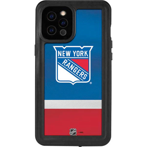 NHL New York Rangers Jersey iPhone 12 Pro Max Waterproof Case