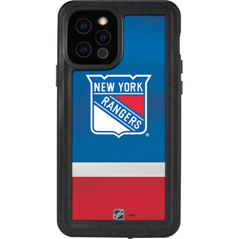 NHL New York Rangers Jersey iPhone 12 Pro Waterproof Case