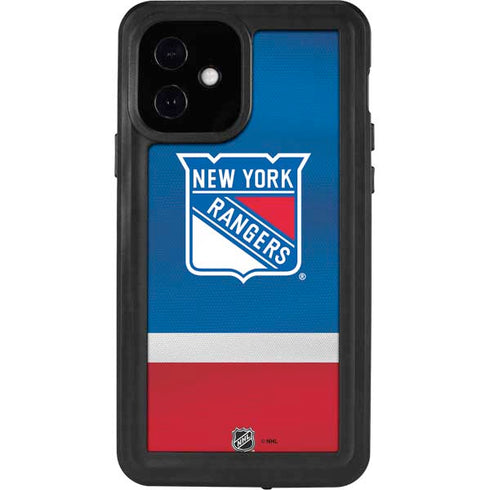 NHL New York Rangers Jersey iPhone 12 Waterproof Case