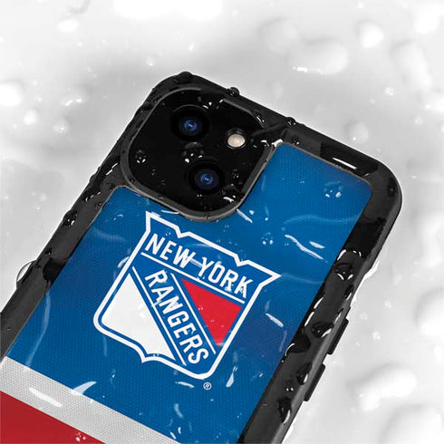 NHL New York Rangers Jersey iPhone 13 Mini Waterproof Case