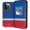 NHL New York Rangers Jersey iPhone 13 Pro Folio Case