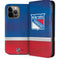 NHL New York Rangers Jersey iPhone 13 Pro Max Folio Case