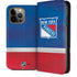 NHL New York Rangers Jersey iPhone 13 Pro Max Folio Case