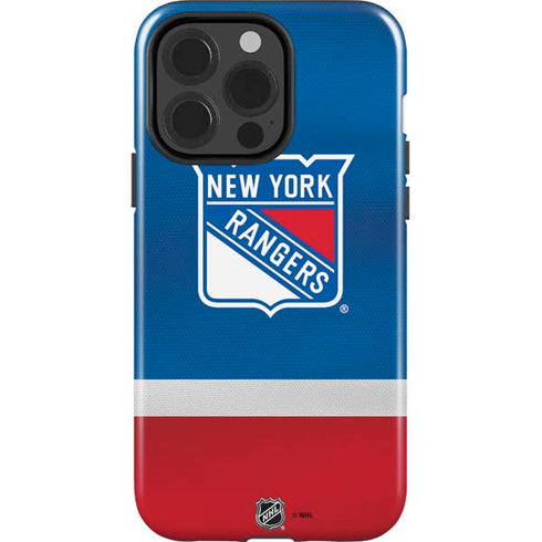 NHL New York Rangers Jersey iPhone 15 Pro Impact Case