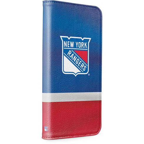 NHL New York Rangers Jersey iPhone 14 Pro Max Folio Case
