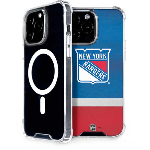 NHL New York Rangers Jersey iPhone 14 Pro Max MagSafe Case