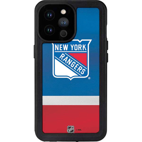 NHL New York Rangers Jersey iPhone 14 Pro Max Waterproof Case