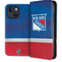 NHL New York Rangers Jersey iPhone 15 Plus Folio Case