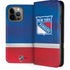 NHL New York Rangers Jersey iPhone 15 Pro Max Folio Case