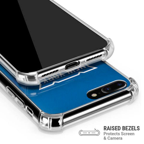 NHL New York Rangers Jersey iPhone 7/8 Plus Clear Case