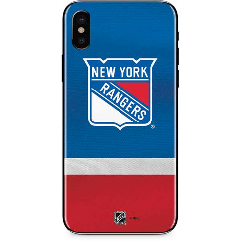 NHL New York Rangers Jersey iPhone XS Max Skin