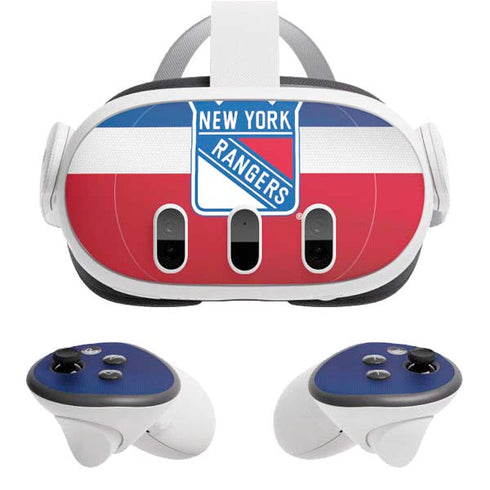 NHL New York Rangers Jersey Meta Quest 3 Skin