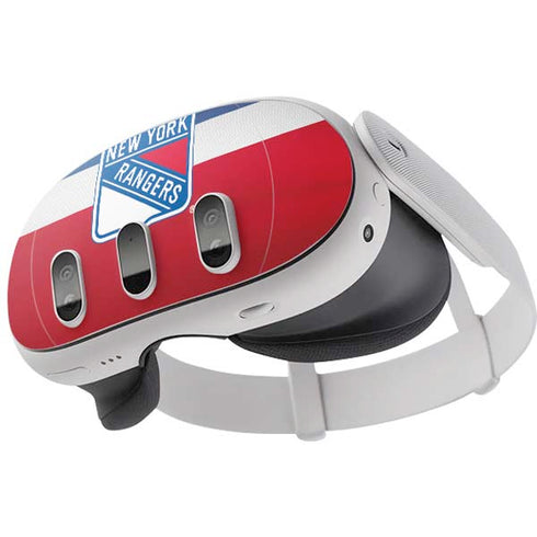 NHL New York Rangers Jersey Meta Quest 3 Skin