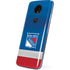 NHL New York Rangers Jersey Moto E5 Plus Skin