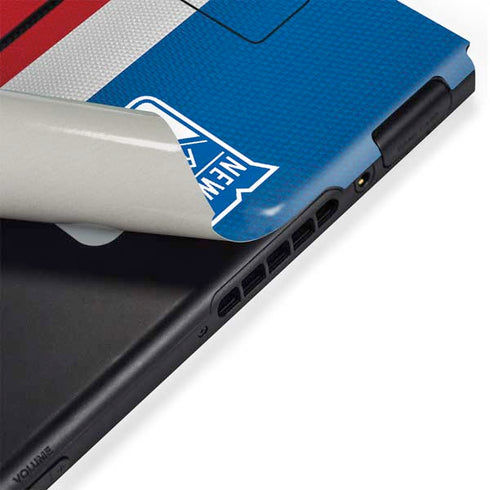 NHL New York Rangers Jersey Nintendo Switch Bundle Skin