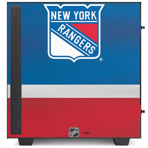 NHL New York Rangers Jersey NZXT H510 Compact ATX Mid-Tower Case Skin