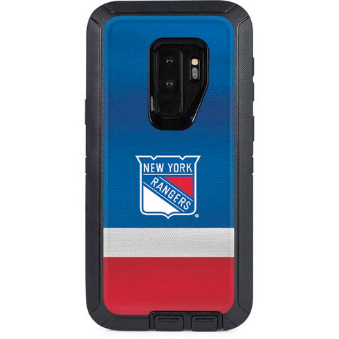 NHL New York Rangers Jersey Otterbox Defender Galaxy Skin