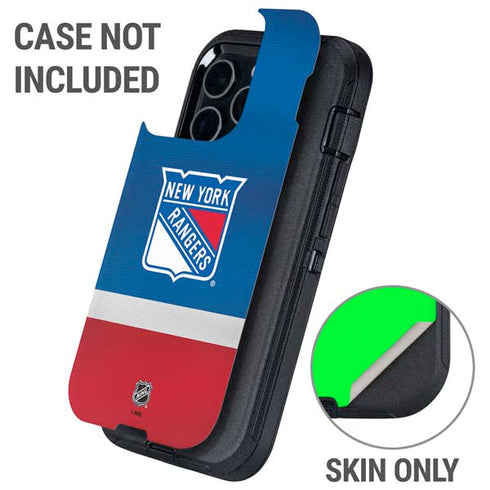 NHL New York Rangers Jersey Otterbox Defender iPhone Skin