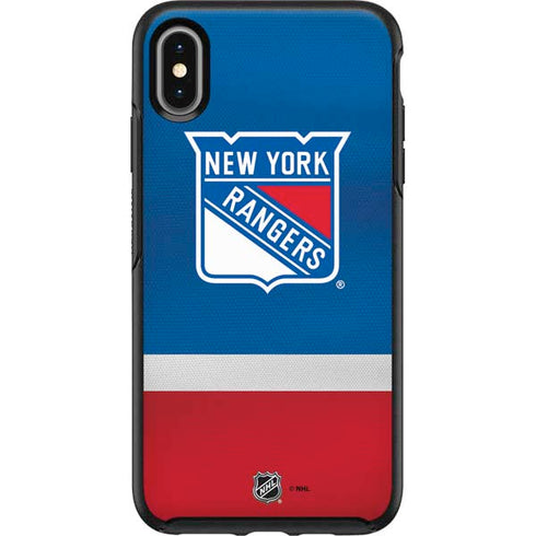 NHL New York Rangers Jersey Otterbox Symmetry iPhone Skin