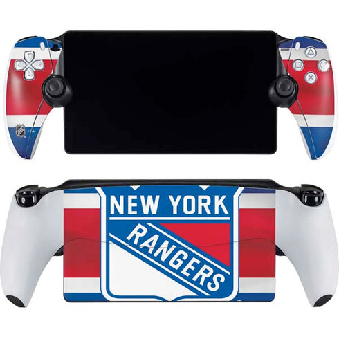 NHL New York Rangers Jersey PlayStation Portal Remote Player Skin