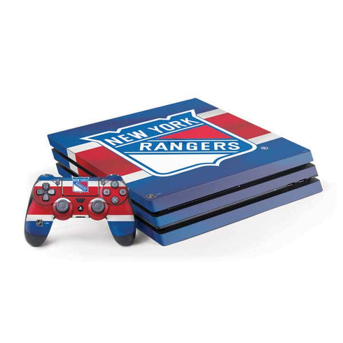 NHL New York Rangers Jersey PS4 Pro Bundle Skin
