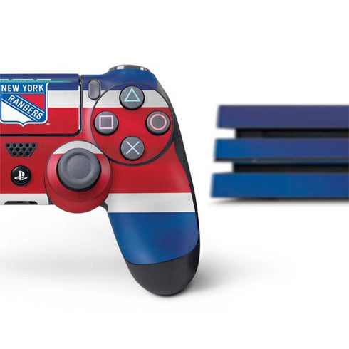 NHL New York Rangers Jersey PS4 Pro Bundle Skin