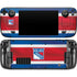 NHL New York Rangers Jersey Steam Deck Handheld Gaming Computer Skin