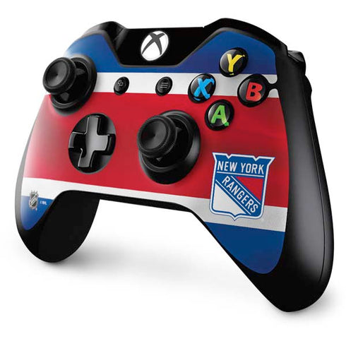 NHL New York Rangers Jersey Xbox One Controller Skin